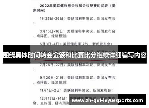 围绕具体时间转会金额和比赛比分继续详细编写内容 围绕具体时间转会金额和比赛比分继续详细编写内容